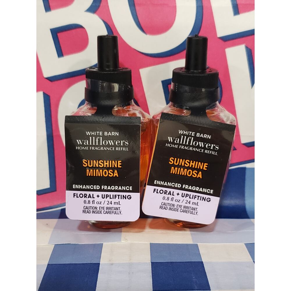 BBW Sunshine Mimosa FLORAL & UPLIFTING Wallflower Fragrance Refills